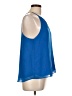 E&M Collection 100% Polyester Blue Tank Top Size L - photo 4