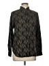 Ann Taylor 100% Polyester Paisley Black Long Sleeve Blouse Size M - photo 1