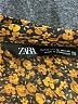 Zara Animal Print Brown Long Sleeve Blouse Size XL - photo 7