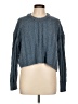 Pink Rose Blue Pullover Sweater Size L - photo 1