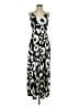 Ann Taylor LOFT 100% Polyester Print Ivory Casual Dress Size 4 (petite) - photo 1