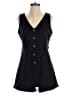 Unbranded Solid Black Romper Size M - photo 1