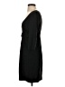 M.S.S.P. Solid Black Casual Dress Size S - photo 5