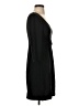 M.S.S.P. Solid Black Casual Dress Size S - photo 4