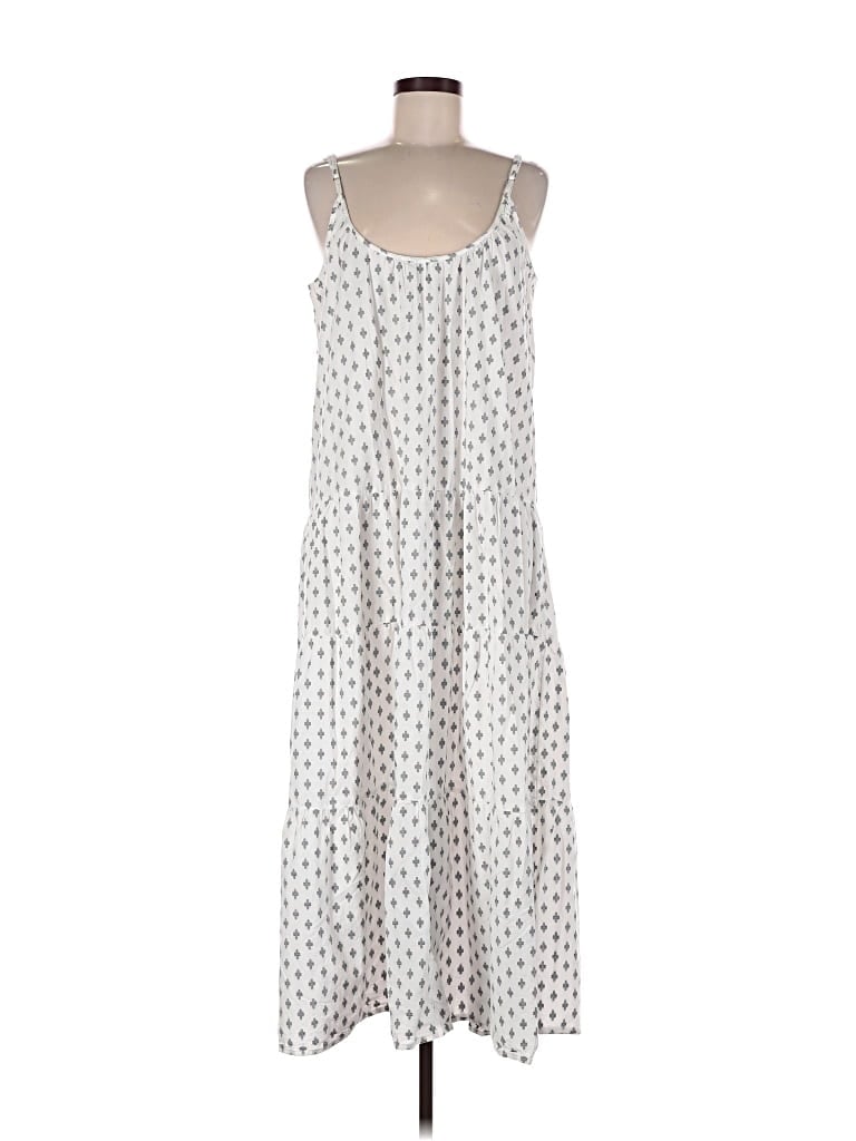 Pre-owned Love By Gap Casual Dress In White