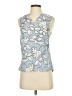 Assorted Brands 100% Polyester Blue Sleeveless Blouse Size XS - photo 1