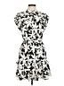 Joie 100% Polyester Print Black Cocktail Dress Size M - photo 1