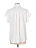 Assorted Brands 100% Polyester Stars Ivory Short Sleeve Blouse Size L - photo 2