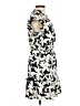 Joie 100% Polyester Print Black Cocktail Dress Size M - photo 4