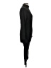 Unbranded Solid Black Casual Dress Size L - photo 4