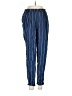 Harmony + Havoc 100% Cotton Stripes Blue Casual Pants Size 5 - photo 1
