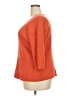 L.A. Blues Orange Cardigan Size 28W - photo 5