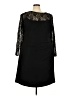 Chaps Black Cocktail Dress Size 24 - photo 1