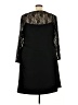 Chaps Black Cocktail Dress Size 24 - photo 2