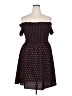 Shein Polka Dots Black Casual Dress Size 2X - photo 1