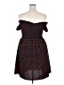 Shein Polka Dots Black Casual Dress Size 2X - photo 2