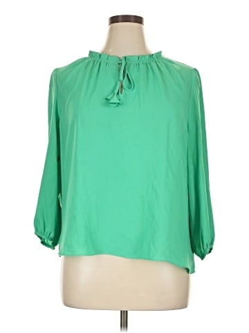 Gibson Latimer 3/4 Sleeve Blouse (view 1)