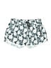 Stronger 100% Polyester Floral Blue Shorts Size S - photo 1
