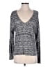 Absolutely Creative Worldwide 100% Acrylic Metallic Gray Pullover Sweater Size M - photo 1