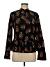 Thakoon Collective Floral Black Long Sleeve Blouse Size 6 - photo 1