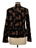 Thakoon Collective Floral Black Long Sleeve Blouse Size 6 - photo 2