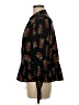 Thakoon Collective Floral Black Long Sleeve Blouse Size 6 - photo 5