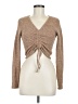 Wild Fable Brown Tan Long Sleeve Top Size M - photo 1