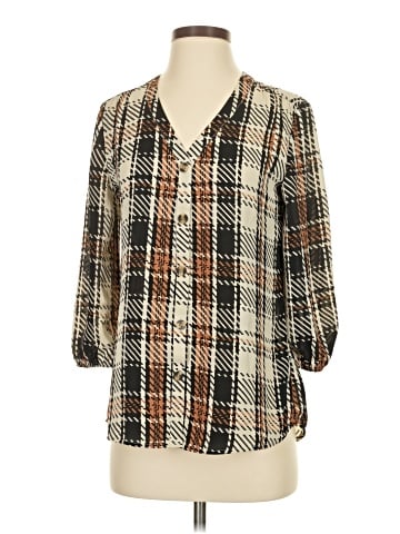 Maurices 3/4 Sleeve Blouse (view 1)