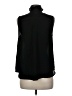 Ann Taylor 100% Polyester Black Sleeveless Blouse Size M - photo 2