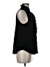 Ann Taylor 100% Polyester Black Sleeveless Blouse Size M - photo 4