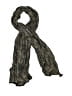 DKNY Gray Gold Scarf One size - photo 1