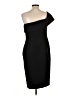 Eliza J Solid Black Cocktail Dress Size 12 - photo 2