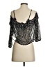 Kimchi Blue Black 3/4 Sleeve Blouse Size S - photo 2