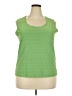 DressBarn Green Sleeveless Top Size 2X - photo 1