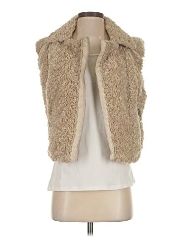By Anthropologie Faux Fur Vest (view 1)