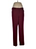 Talbots Color Block Burgundy Track Pants Size 12 - photo 1