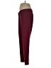 Talbots Color Block Burgundy Track Pants Size 12 - photo 5