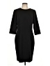 Antonio Melani Solid Black Cocktail Dress Size 10 - photo 1