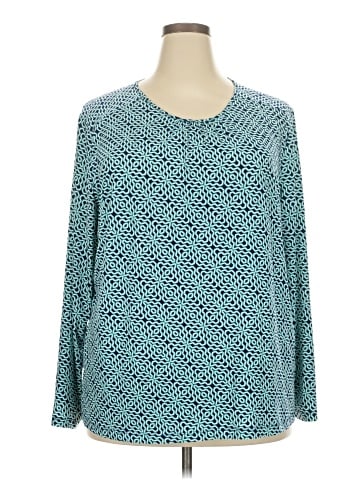 Liz Claiborne Long Sleeve Blouse (view 1)
