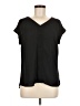 Fortune + Ivy 100% Polyester Black Short Sleeve Blouse Size M - photo 1