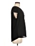 Fortune + Ivy 100% Polyester Black Short Sleeve Blouse Size M - photo 4