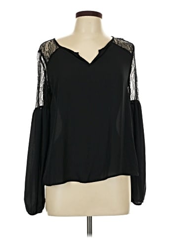 metaphor Long Sleeve Blouse (view 1)