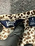 Lands' End Animal Print Brown Turtleneck Sweater Size S - photo 7