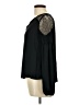 metaphor 100% Polyester Black Long Sleeve Blouse Size L - photo 5