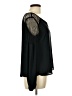 metaphor 100% Polyester Black Long Sleeve Blouse Size L - photo 4