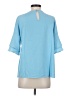 Unbranded Blue 3/4 Sleeve Top Size S - photo 2
