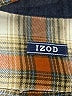 IZOD Plaid Silver Long Sleeve Button-Down Shirt Size XL - photo 4