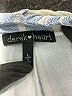 Derek Heart Stripes Blue Casual Pants Size L - photo 6