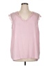 Torrid 100% Polyester Pink Sleeveless Blouse Size 1X Plus (1) - photo 1