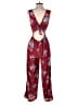 Unbranded Hearts Red Jumpsuit Size S - photo 2